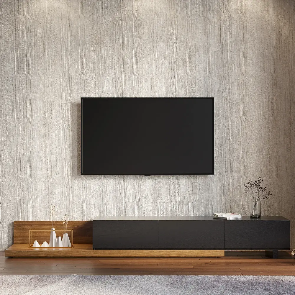 HomzDone TV Unit – Minimal Living Room Storage Design.webp